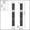 Настенный светильник ODEON LIGHT COLLIER 5456/18WL